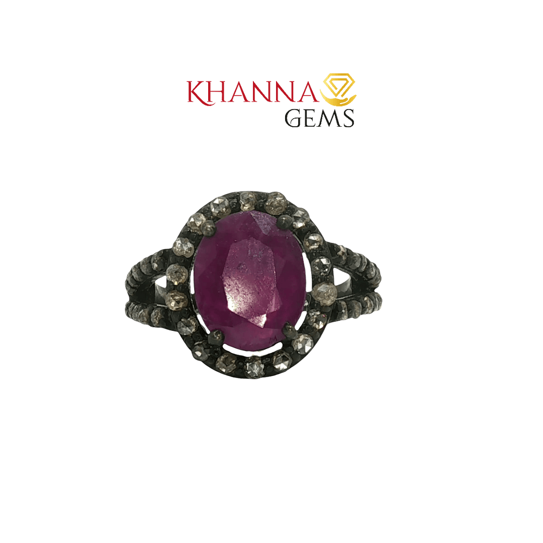 Natural Ruby Ring – VJ0030