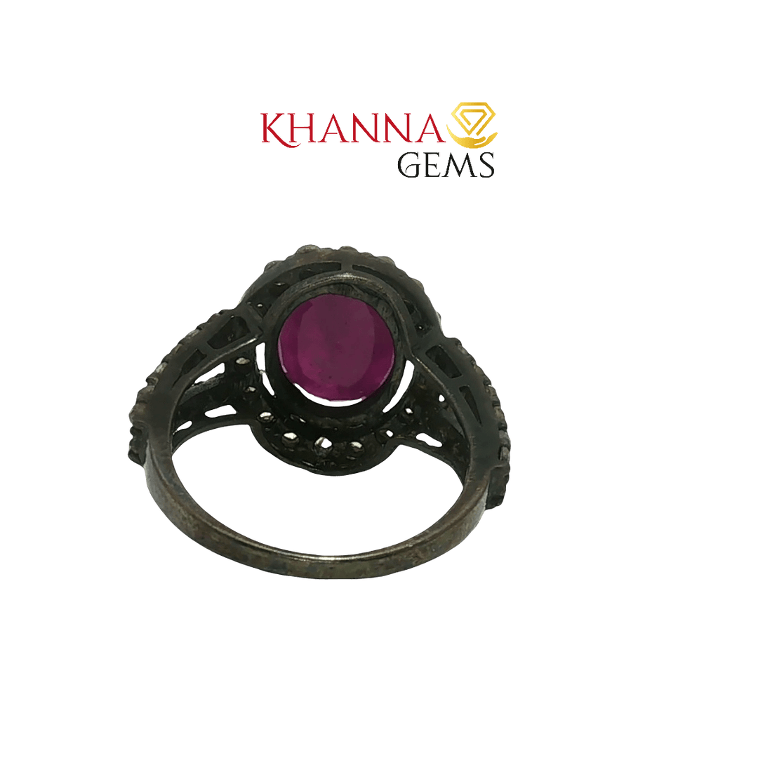 Natural Ruby Ring – VJ0030