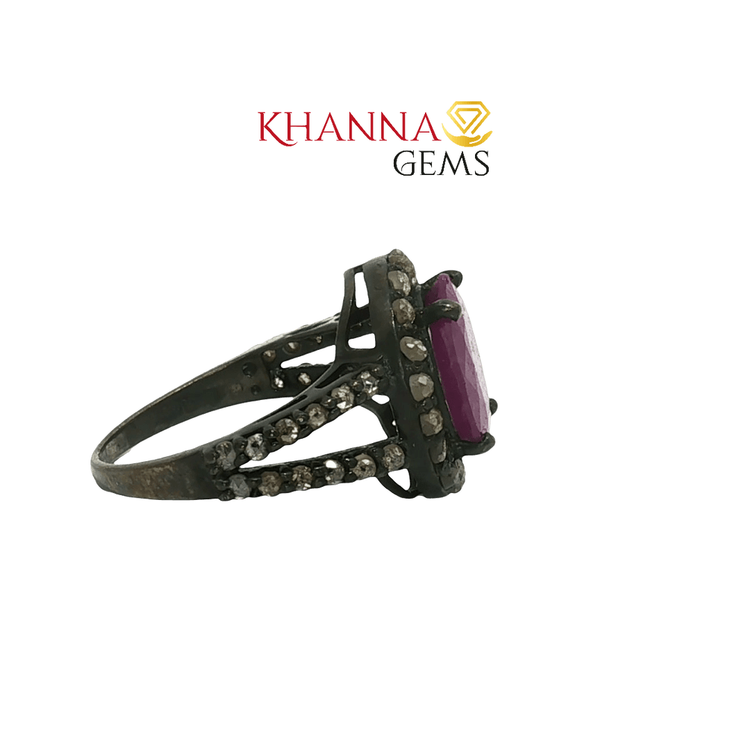 Natural Ruby Ring – VJ0030