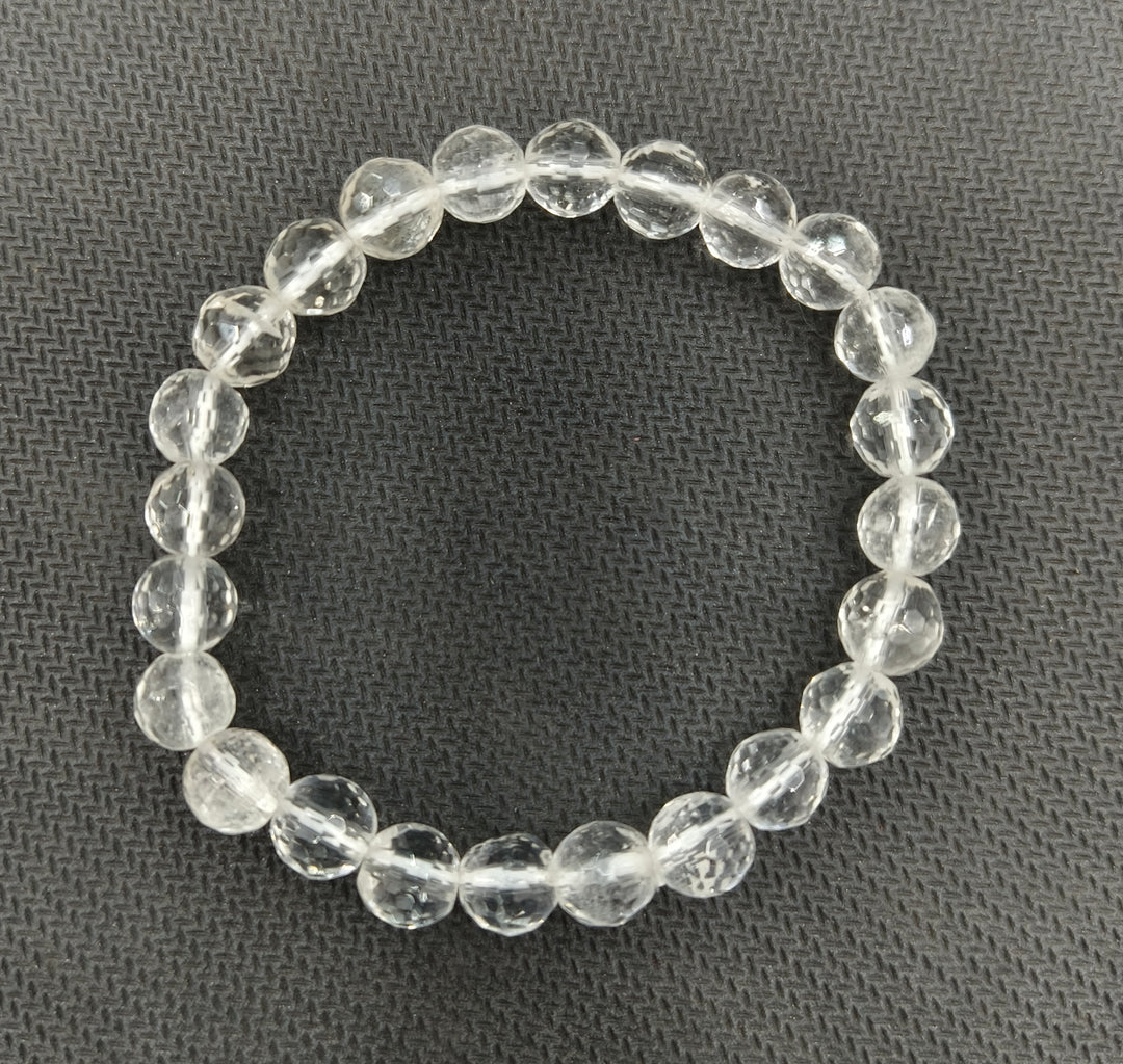 WHITE QUARTZ BRACELET