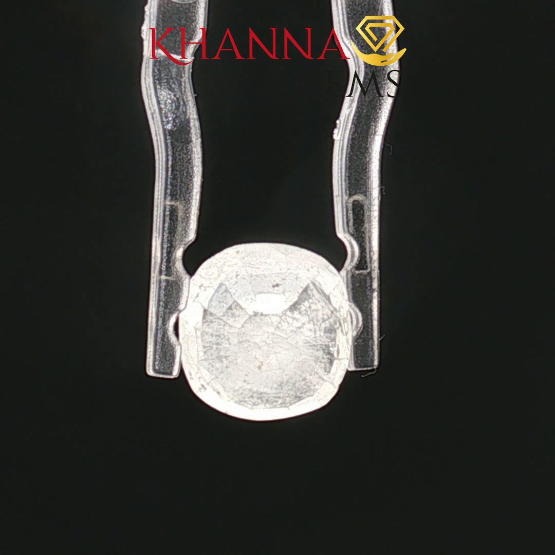 3.69/CT Natural White Sapphire with Govt Lab Certificate-106906