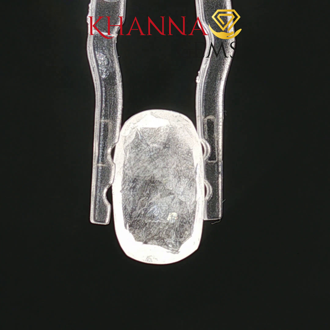 5.12/CT Natural White Sapphire with Govt Lab Certificate-111445