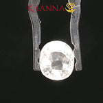 Load image into Gallery viewer, 4.25/CT Natural White Sapphire with Govt Lab Certificate-113281