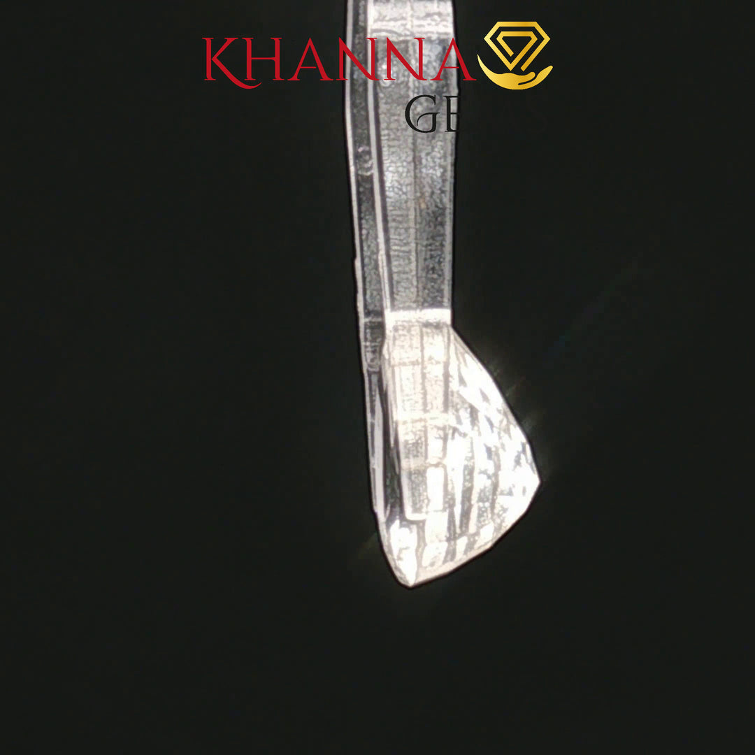4.25/CT Natural White Sapphire with Govt Lab Certificate-113281