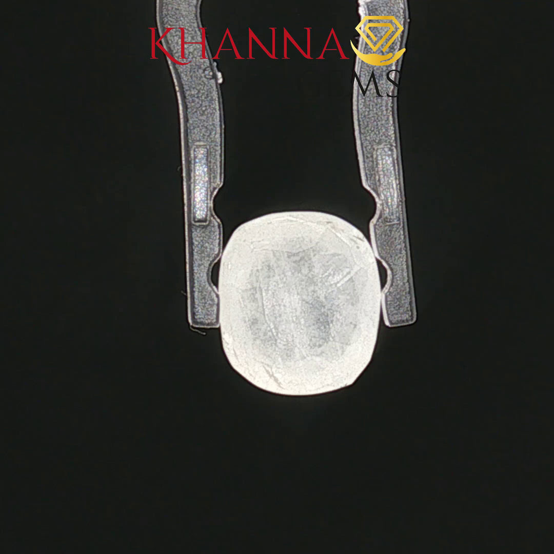 3.27/CT Natural White Sapphire with Govt Lab Certificate-113628