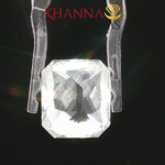 Load image into Gallery viewer, 9.51/CT Natural White Sapphire with Govt Lab Certificate-128661