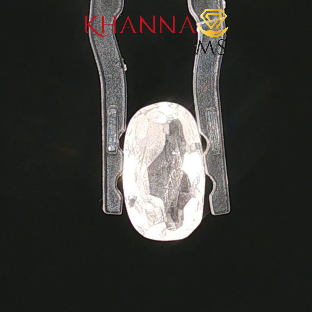 4.74/CT Natural White Sapphire with Govt Lab Certificate-12927D53207