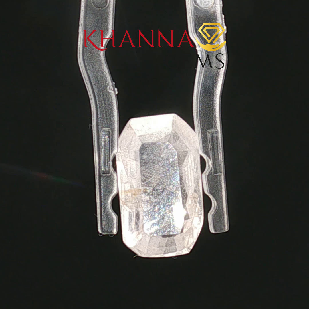 4.66/CT Natural White Sapphire With Govt Lab Certificate-13108D53952