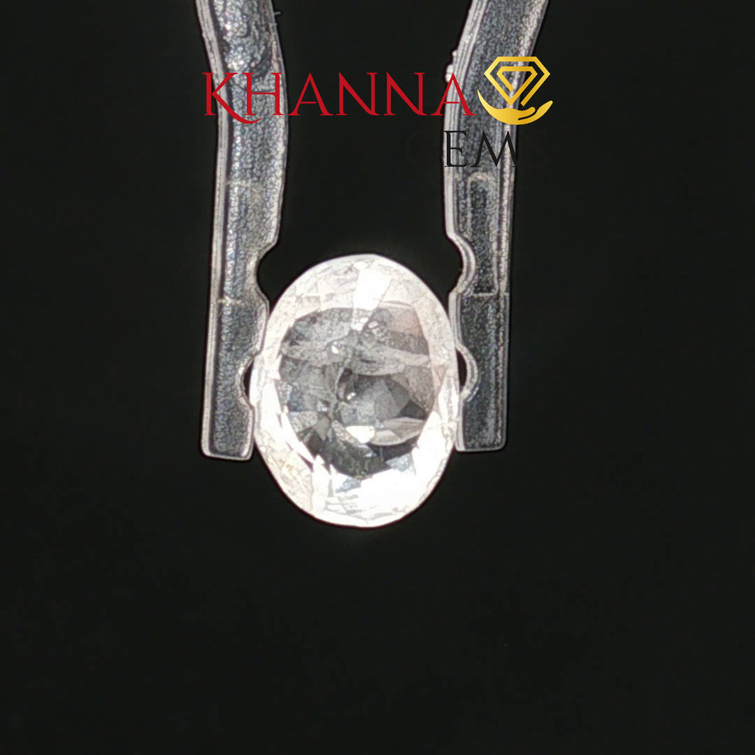 2.35/CT Natural White Sapphire with Govt Lab Certificate-135433