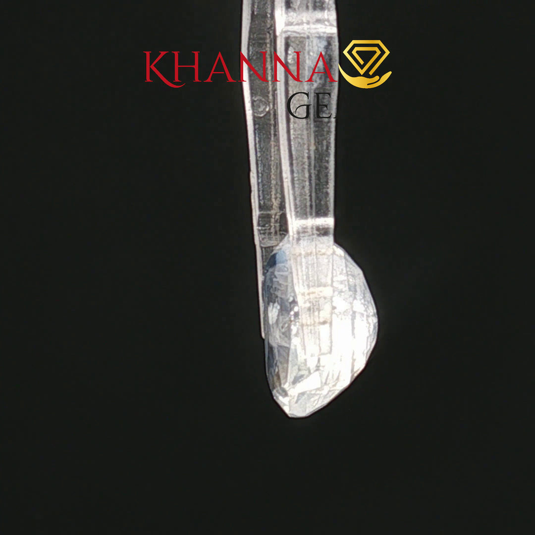 4.84/CT Natural White Sapphire with Govt Lab Certificate-16709S208981