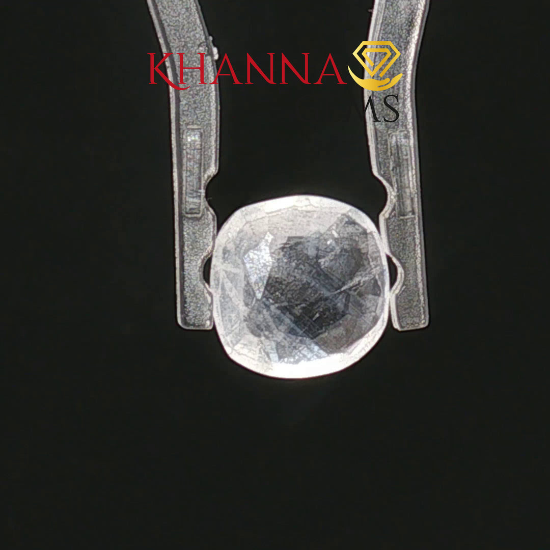 2.17/CT Natural White Sapphire with Govt Lab Certificate-2305D6693