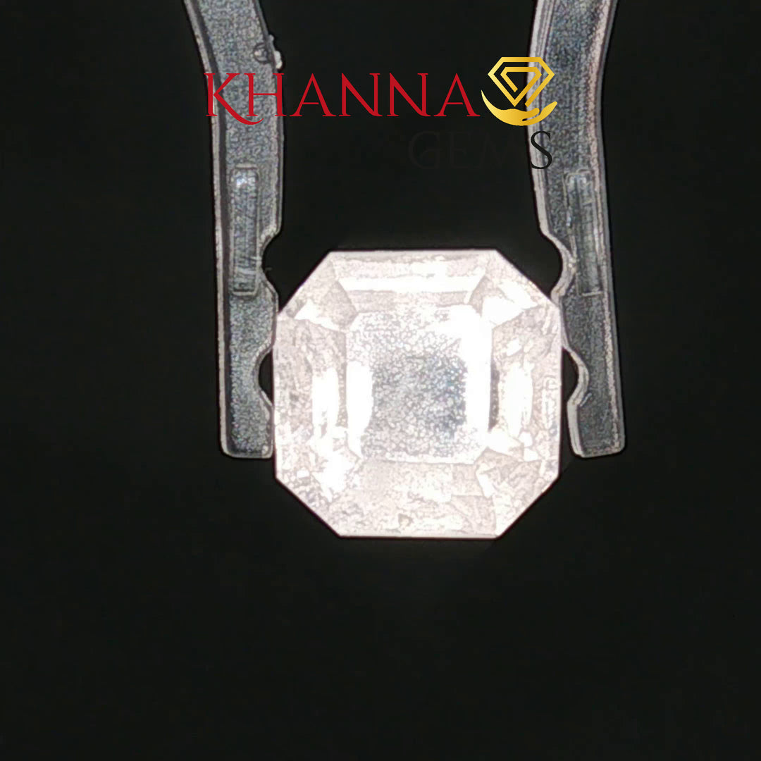 4.96/CT Natural White Sapphire with Govt Lab Certificate-4079D14666