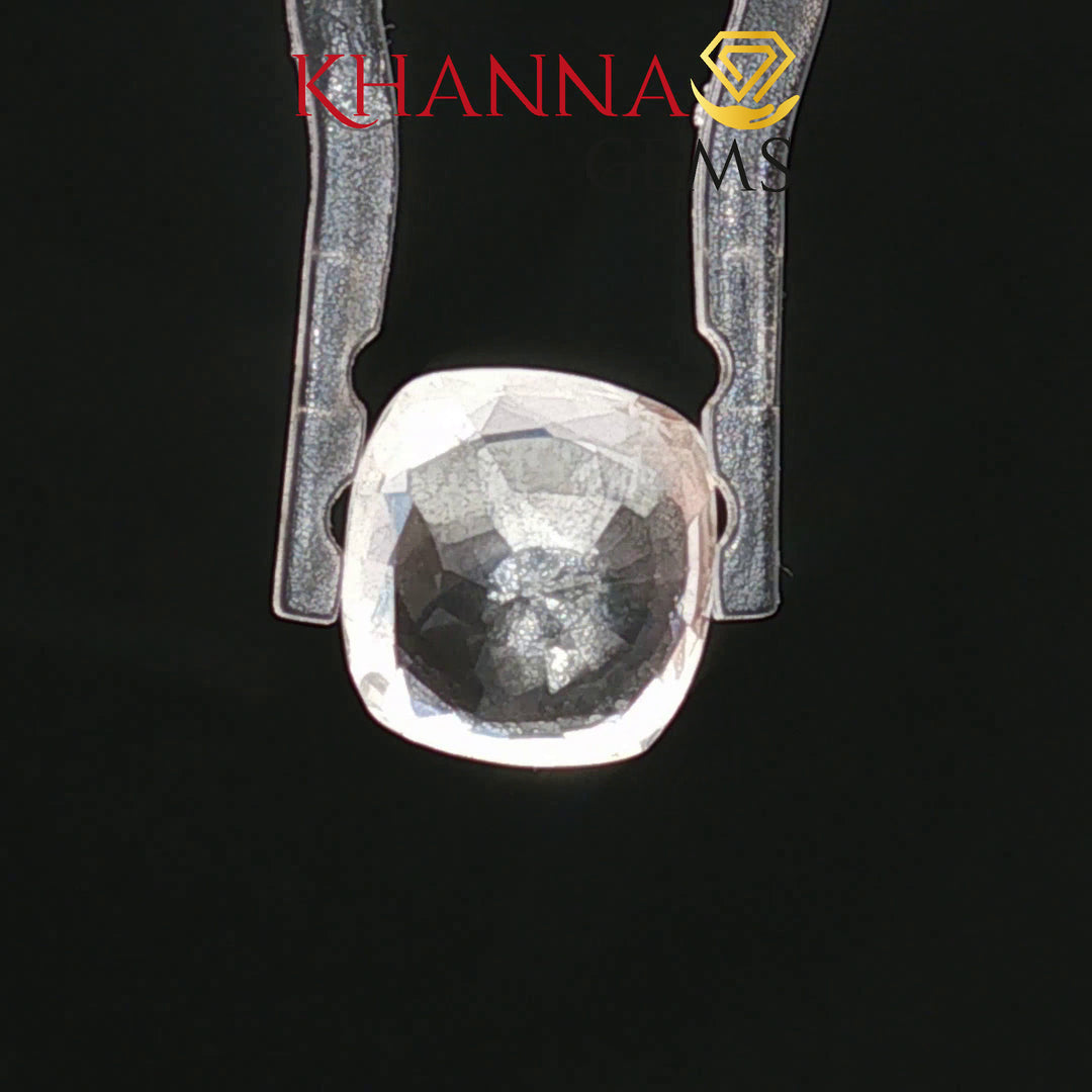 4.97/CT Natural White Sapphire with Govt Lab Certificate-5571D21228