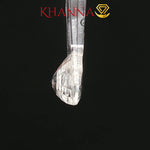Load image into Gallery viewer, 4.97/CT Natural White Sapphire with Govt Lab Certificate-5571D21228