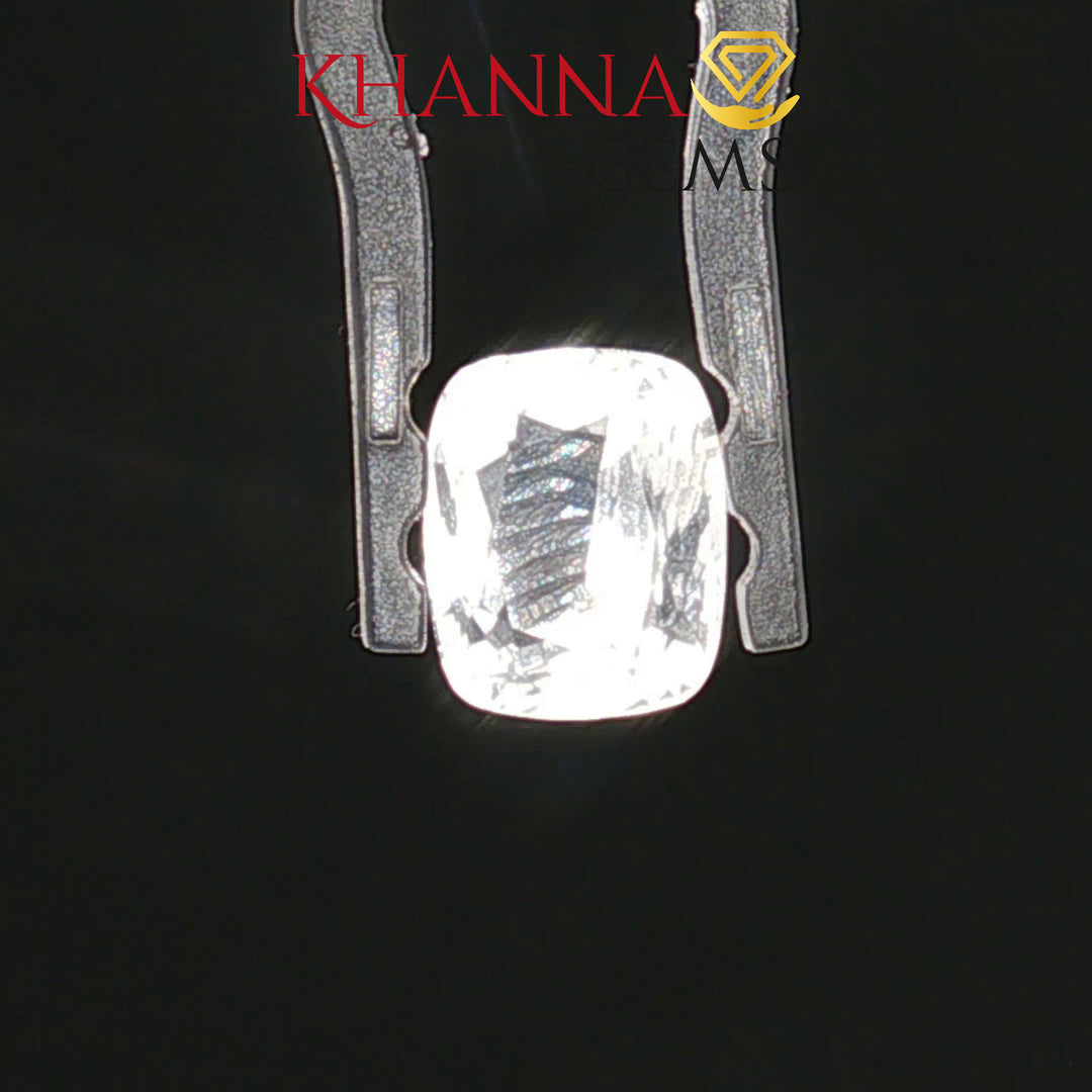 3.13/CT Natural White Sapphire with Govt Lab Certificate-8144D32833