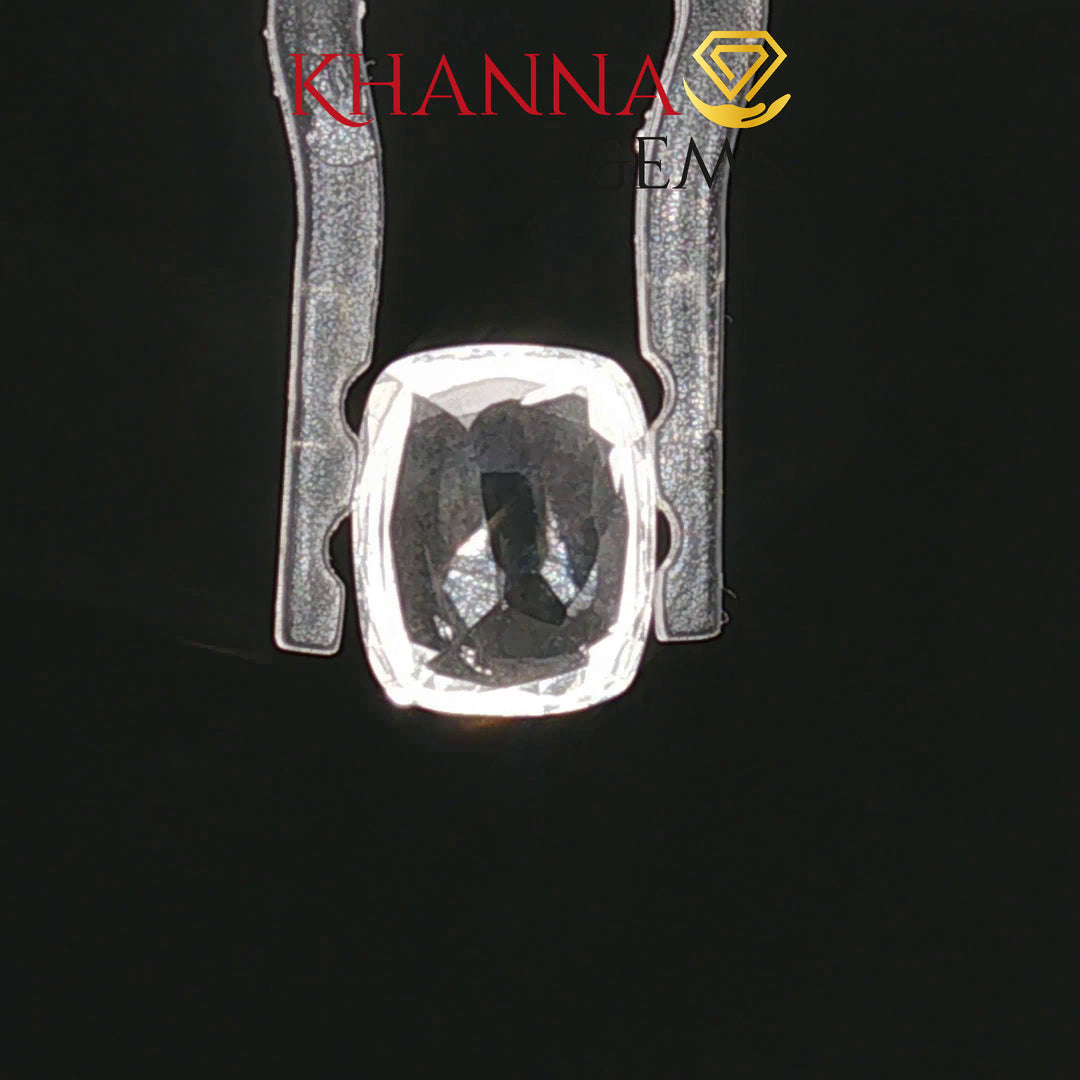 3.13/CT Natural White Sapphire with Govt Lab Certificate-8144D32833