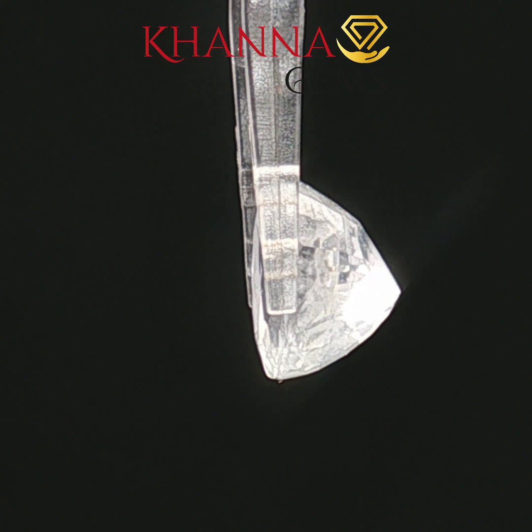 5.00/CT Natural White Sapphire with Govt Lab Certificate-8469D34805