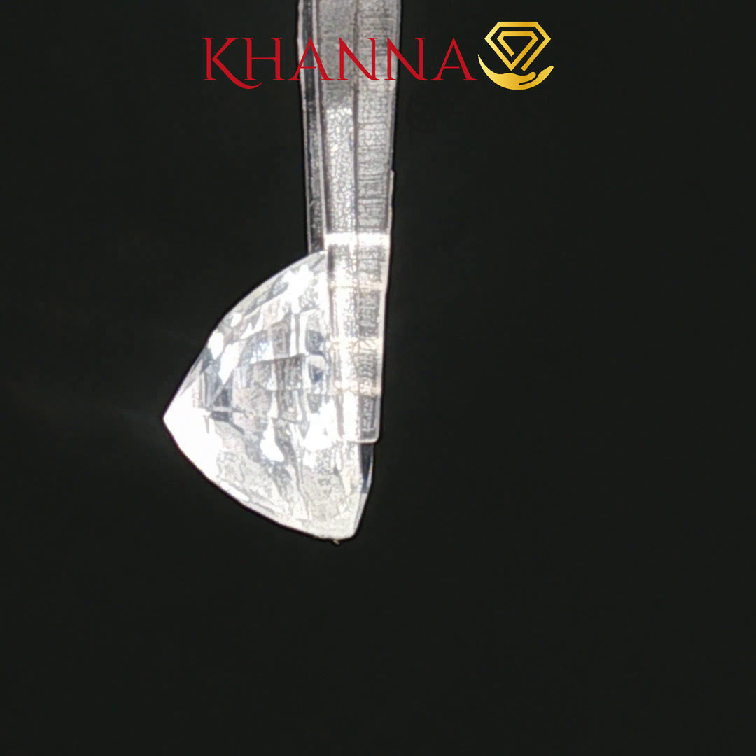 5.00/CT Natural White Sapphire with Govt Lab Certificate-8469D34805