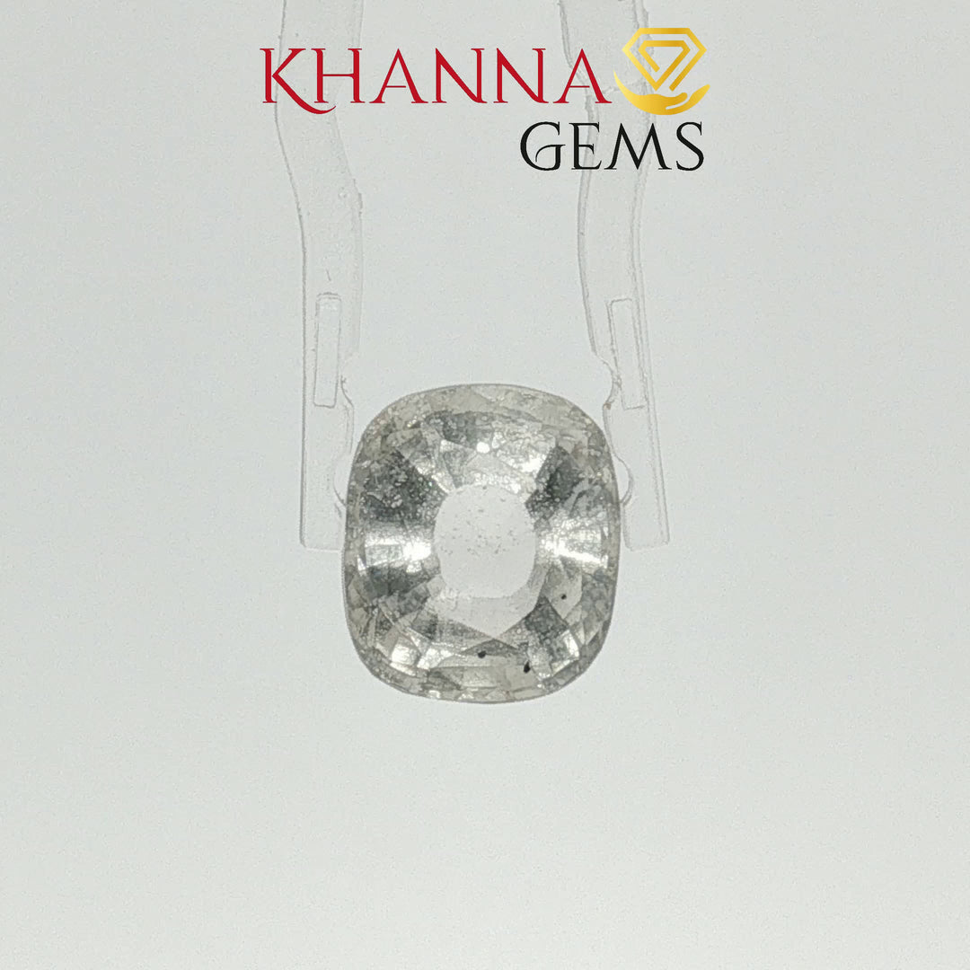 8.54/CT Natural White Topaz Stone with Govt Lab Certificate -110291