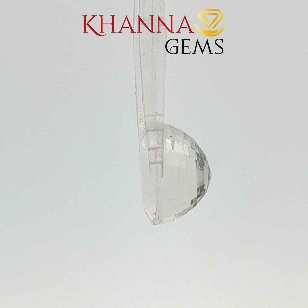 8.54/CT Natural White Topaz Stone with Govt Lab Certificate -110291