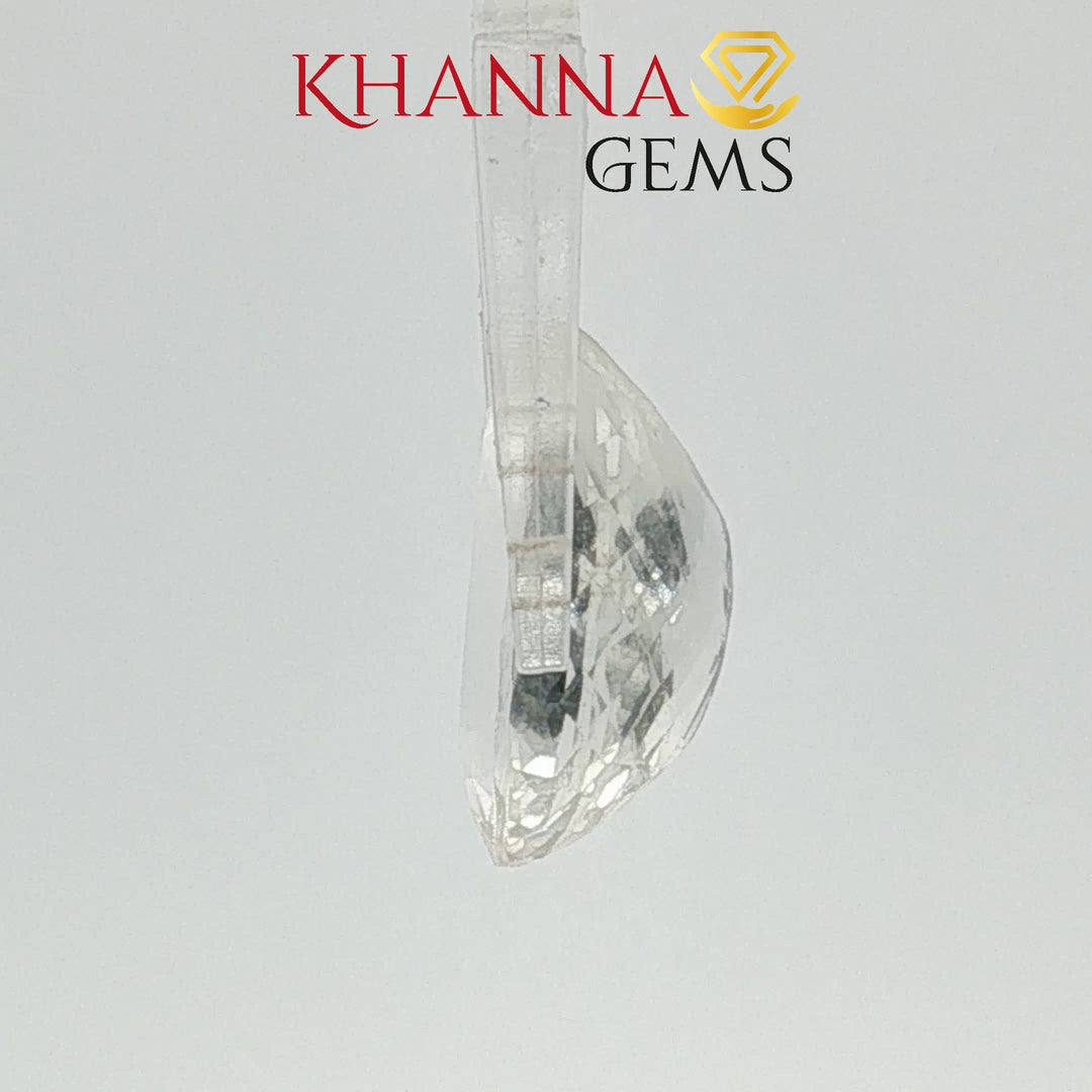8.13/CT Natural White Topaz Stone with Govt Lab Certificate -110292