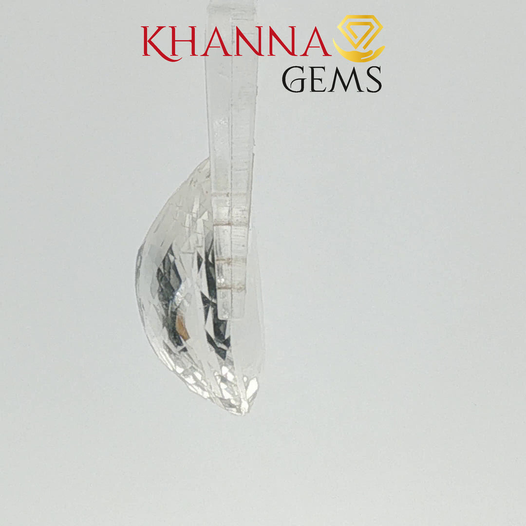 8.13/CT Natural White Topaz Stone with Govt Lab Certificate -110292