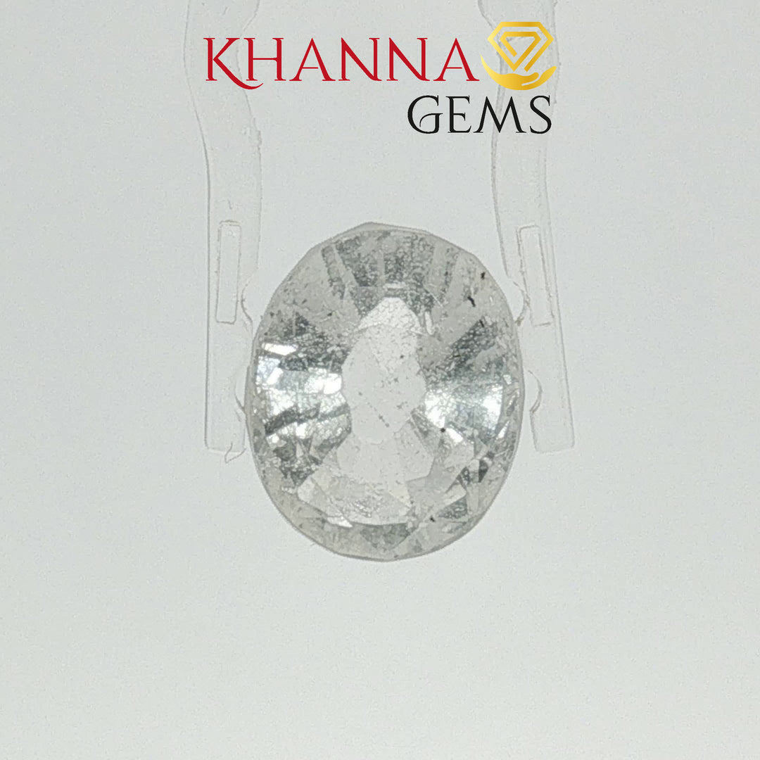 11.45/CT Natural White Topaz Stone with Govt Lab Certificate -110293