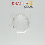 Load image into Gallery viewer, 11.45/CT Natural White Topaz Stone with Govt Lab Certificate -110293