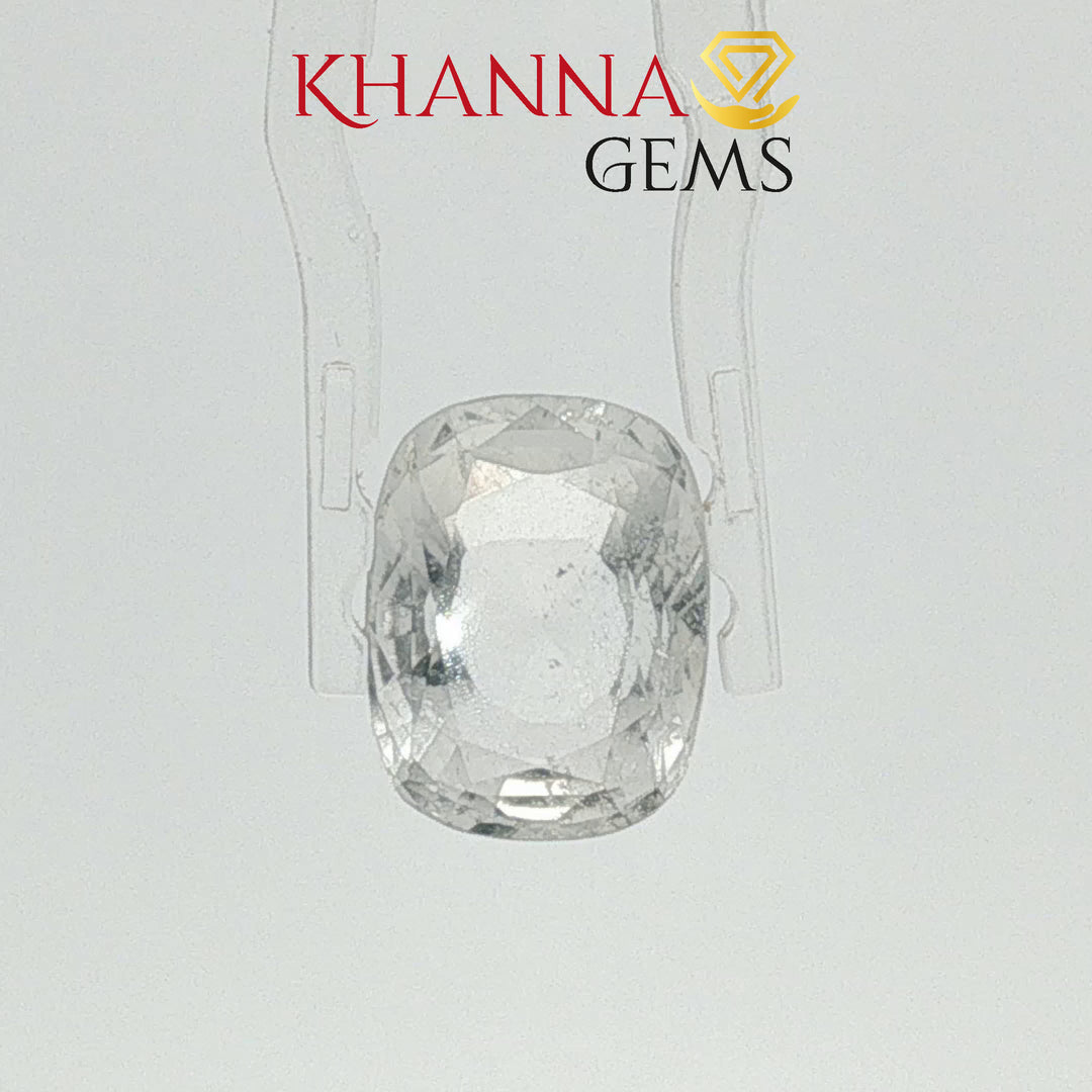 7.77/CT Natural White Topaz Stone with Govt Lab Certificate -112941