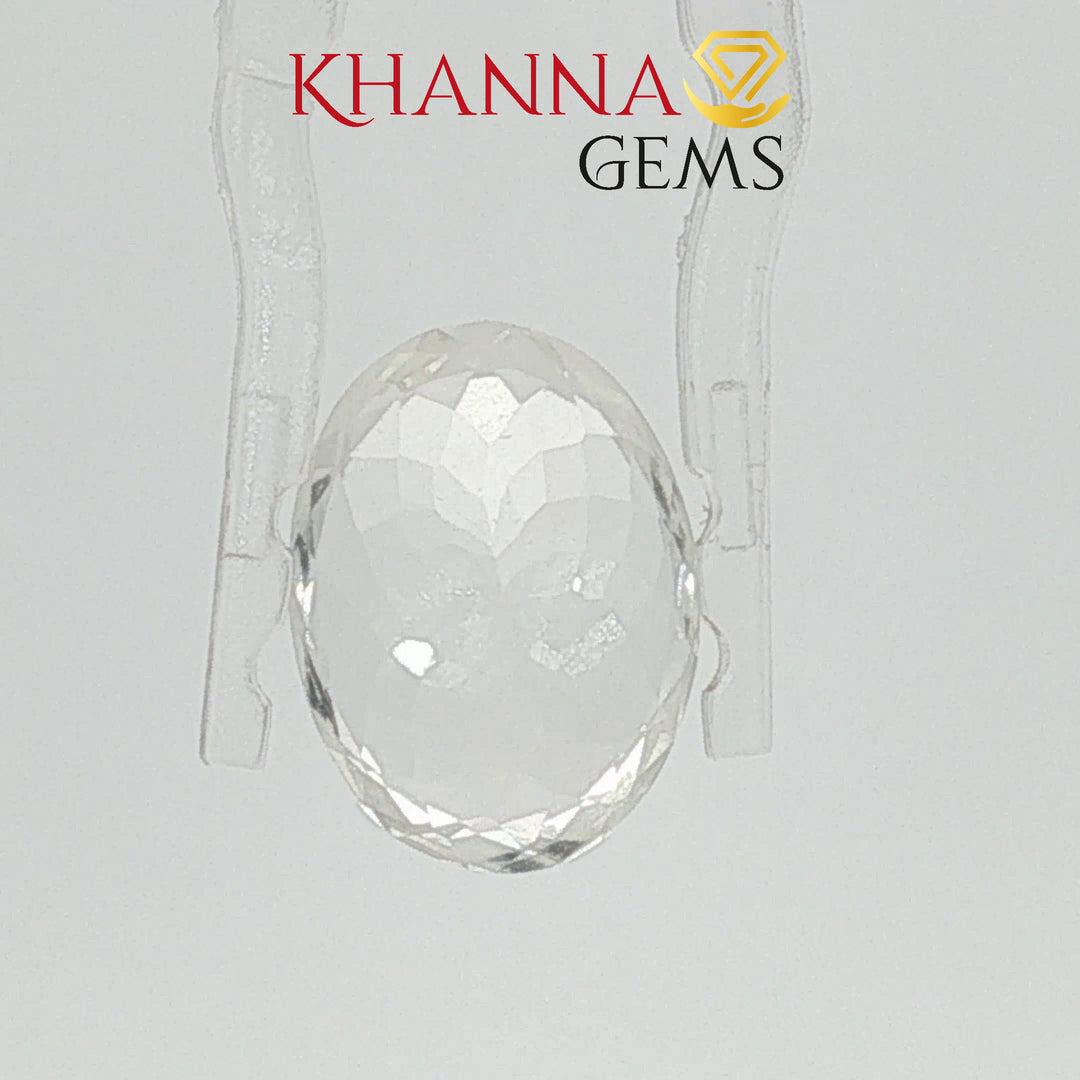 7.05/CT Natural White Topaz Stone with Govt Lab Certificate-4079D14665