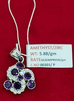 Load image into Gallery viewer, 5.88/GM AMETHYST/ZIRCON (1650)
