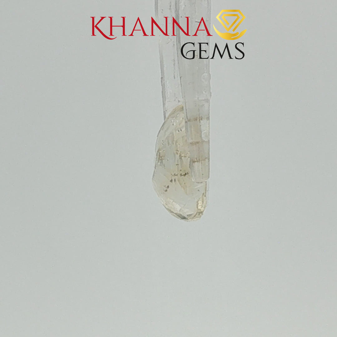 3.73/CT Natural Yellow Sapphire with Govt Lab Certificate-109035