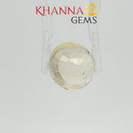 Load image into Gallery viewer, 8.66/CT  Natural Yellow Sapphire with Govt Lab Certificate-112899