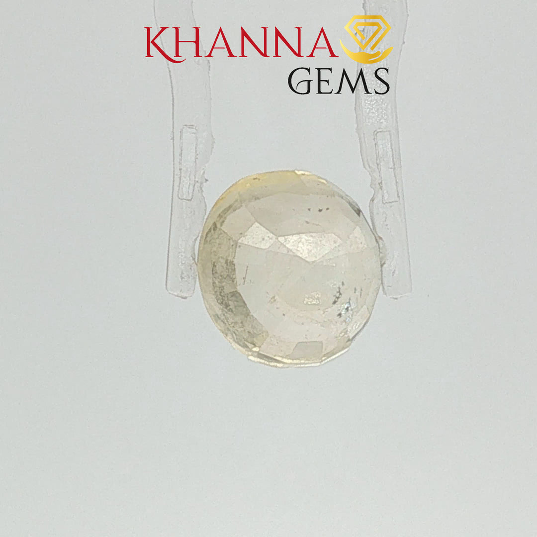 8.66/CT  Natural Yellow Sapphire with Govt Lab Certificate-112899