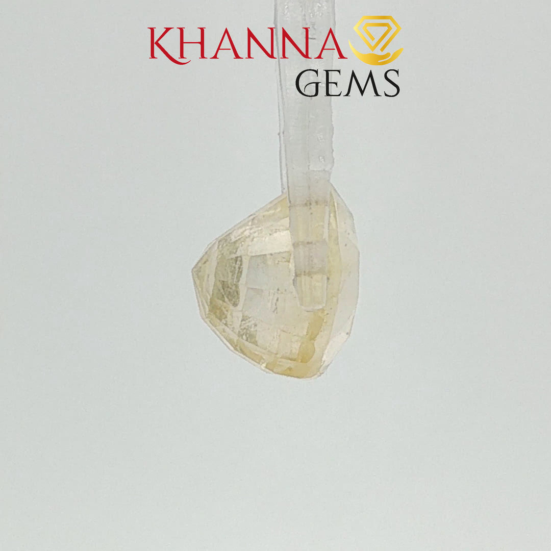 8.66/CT  Natural Yellow Sapphire with Govt Lab Certificate-112899