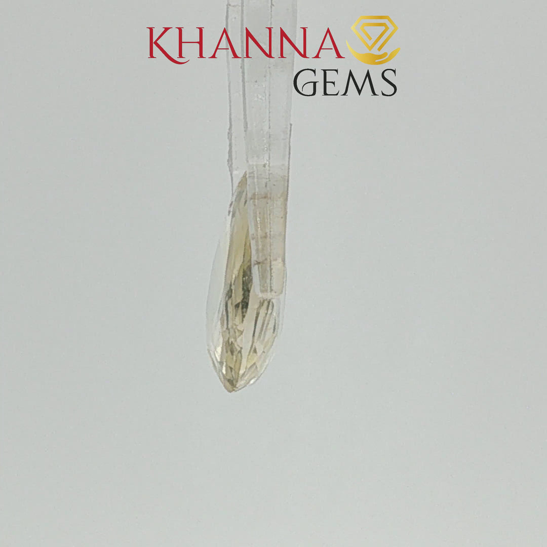 4.85/CT  Natural Yellow Sapphire with Govt Lab Certificate-116369