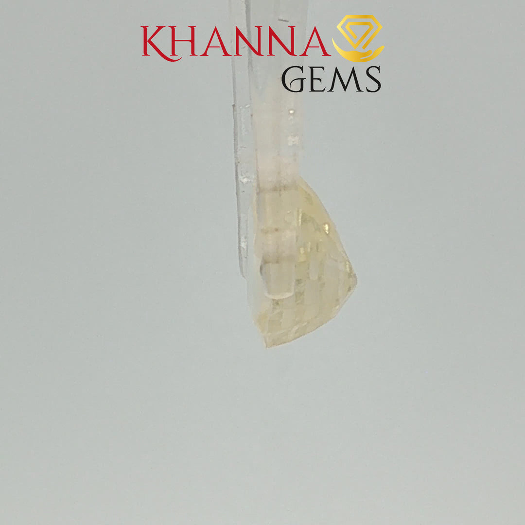 4.54/CT Natural Yellow Sapphire with Govt Lab Certificate-96900