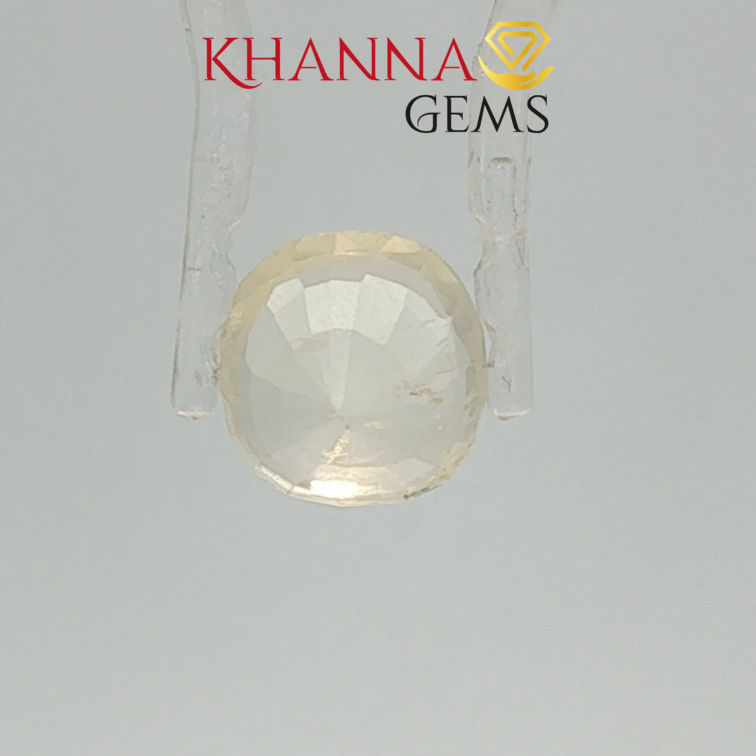 4.54/CT Natural Yellow Sapphire with Govt Lab Certificate-96900