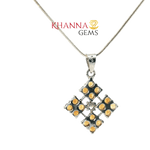 Load image into Gallery viewer, 7.60/GM Royal Yellow Topaz Pendant - N0101