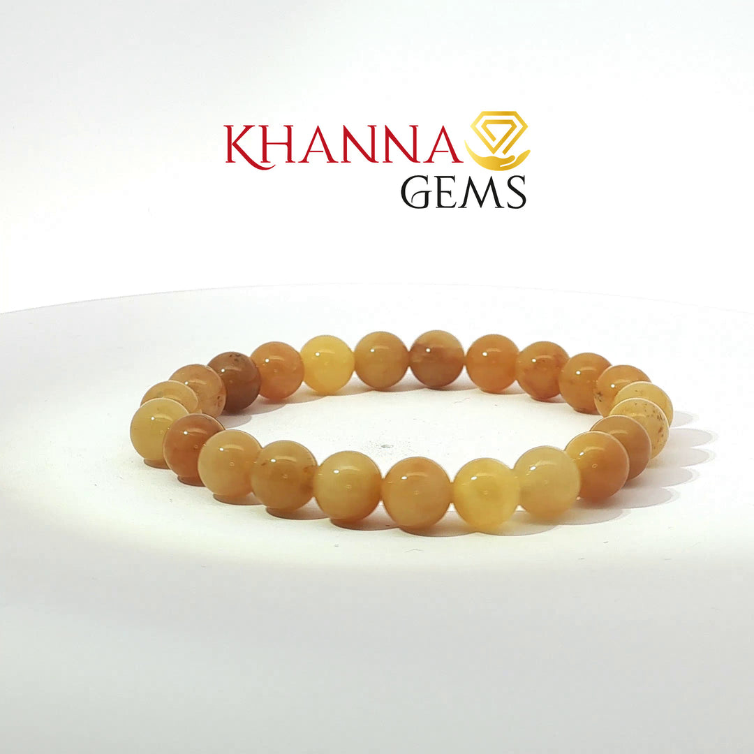 Natural Yellow Aventurine Bracelet