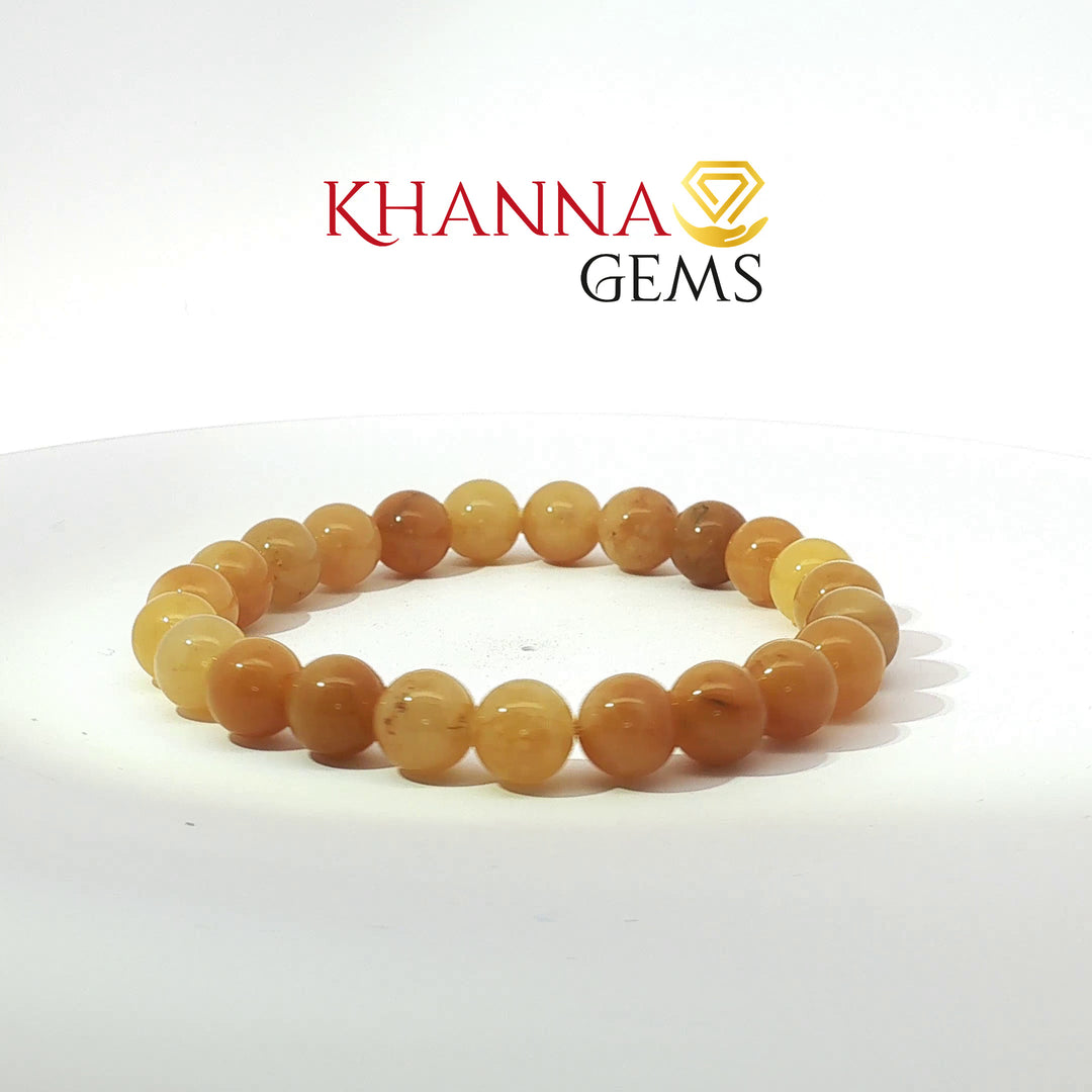 Natural Yellow Aventurine Bracelet