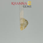 Load image into Gallery viewer, 3.68/CT Natural Yellow Sapphire with Govt Lab Certificate-113391