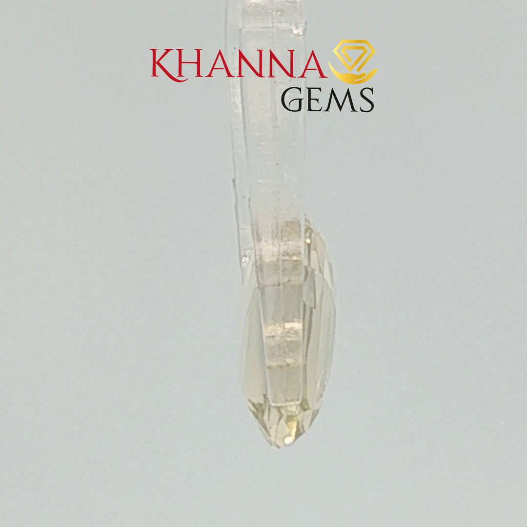 5.32/CT Natural Yellow Sapphire with Govt Lab Certificate-67710