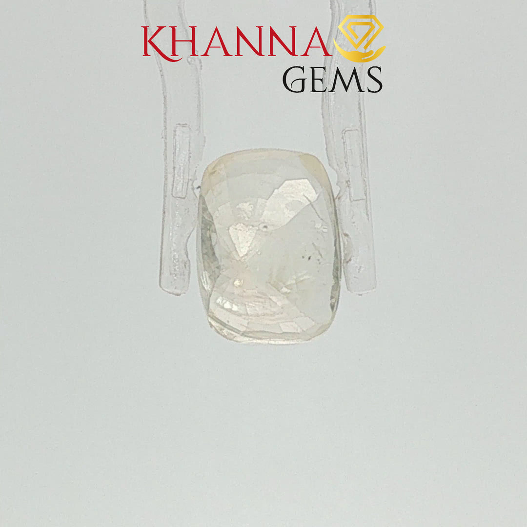 6.39/CT Natural Yellow Sapphire with Govt Lab Certificate-101961