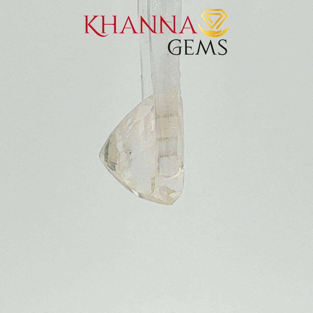 6.39/CT Natural Yellow Sapphire with Govt Lab Certificate-101961
