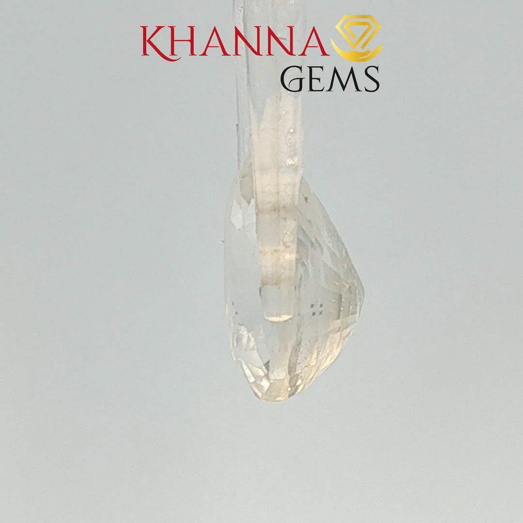 7.27/CT Natural Yellow Sapphire With Govt Lab Certificate-10220D41298