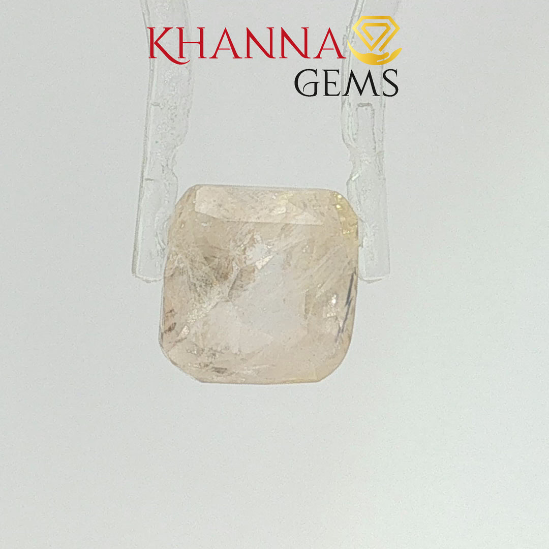 8.56/CT Natural Yellow Sapphire with Govt Lab Certificate-102227