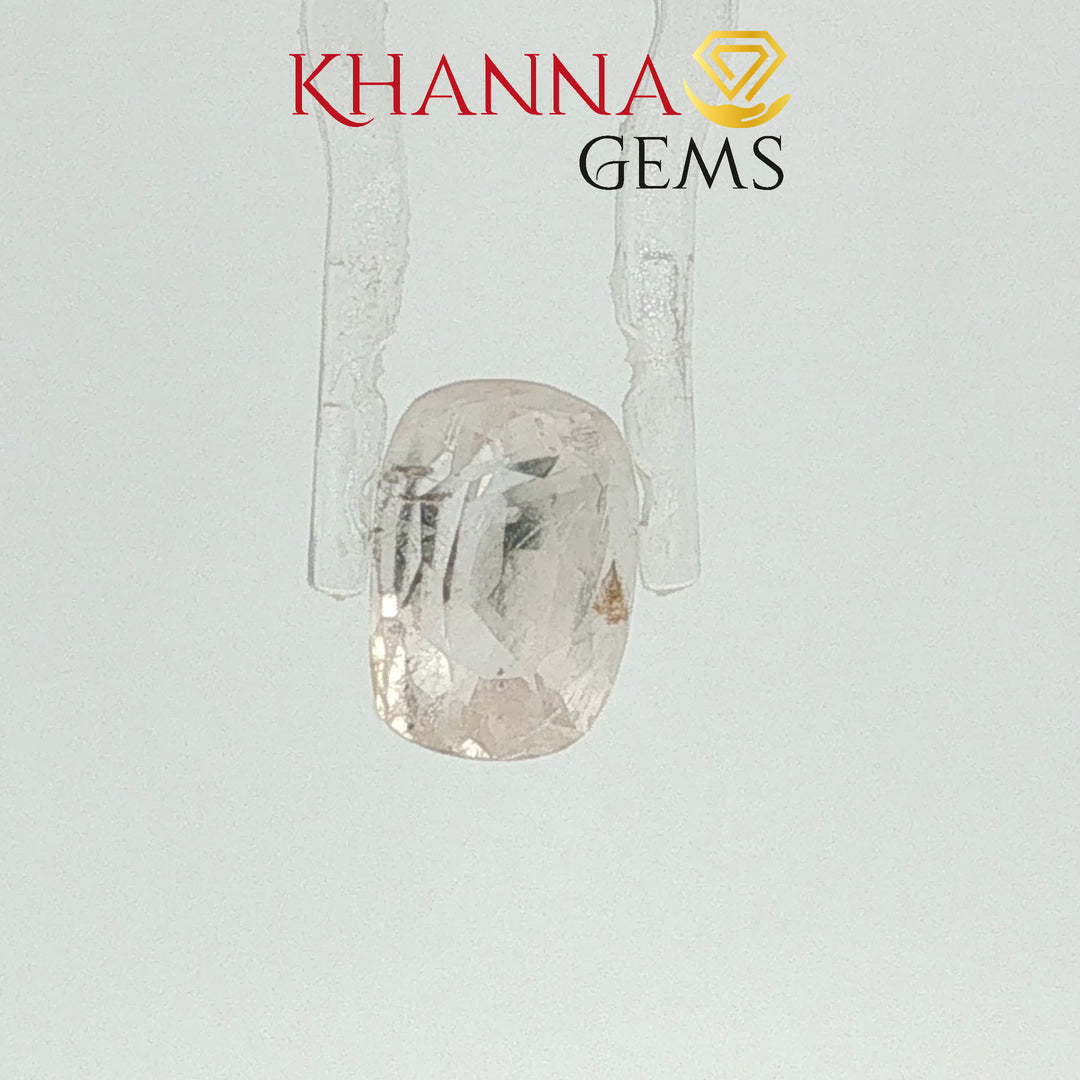 4.11/CT Natural Yellow Sapphire with Govt Lab Certified-102300