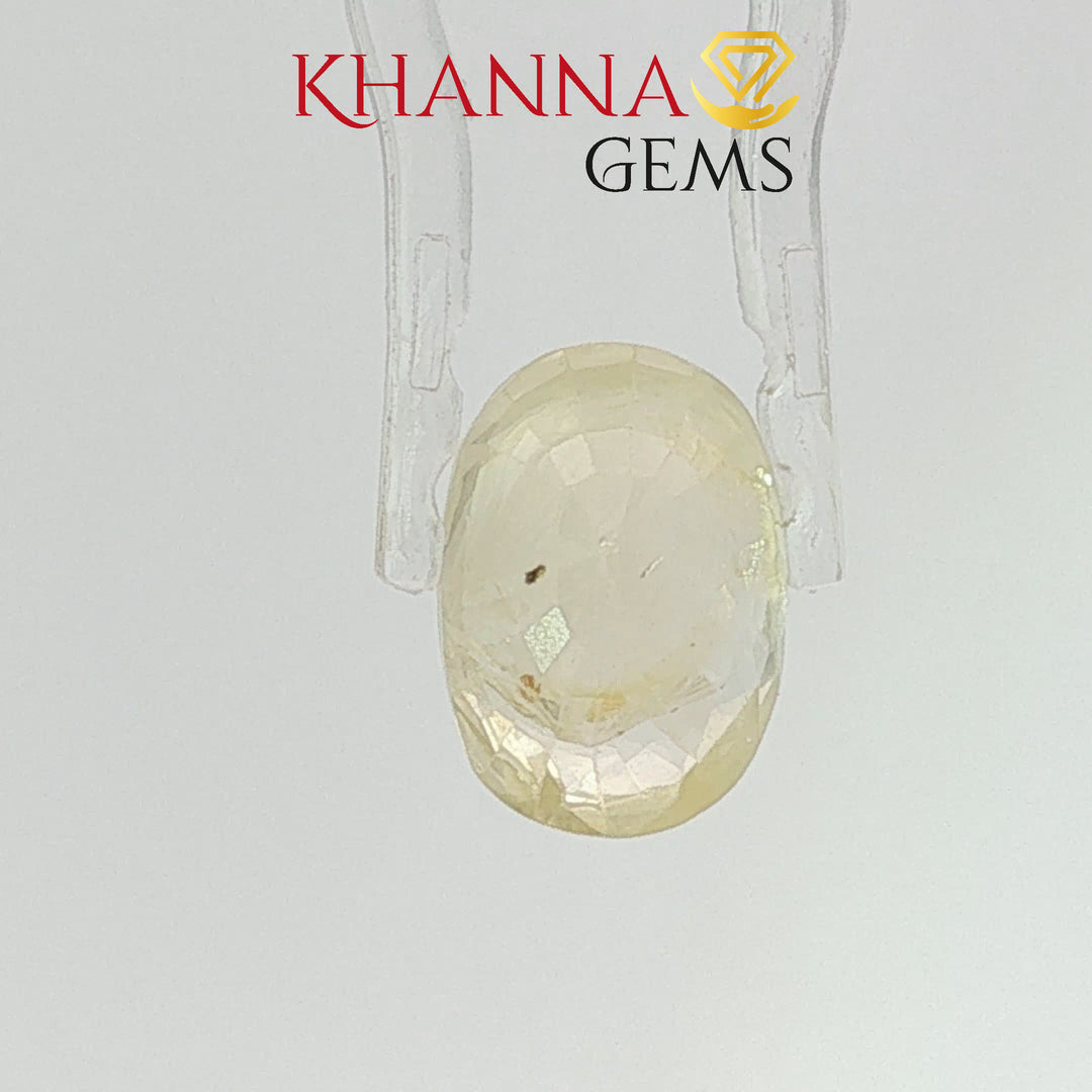 8.32/CT Natural Yellow Sapphire with Govt Lab Certificate-103189
