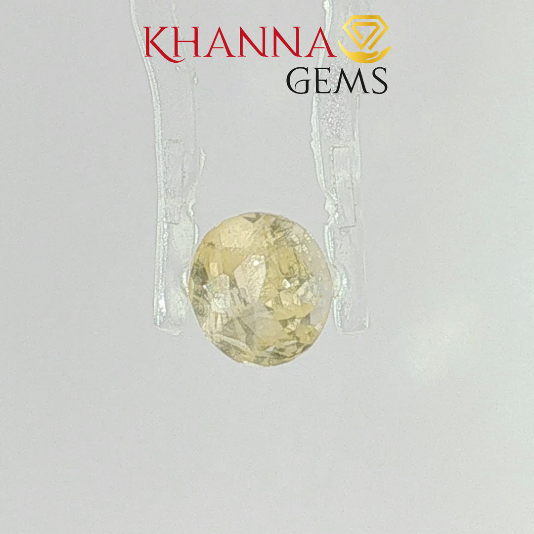 2.74/CT Natural Yellow Sapphire With Govt Lab Certificate-10322D41857